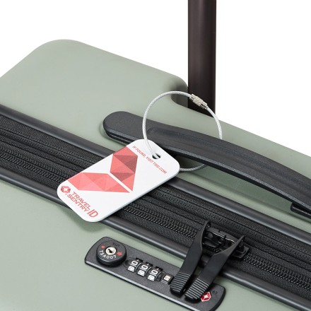 荷物紛失時に便利 TRAVEL SENTRY TSID 荷物タグ レッド