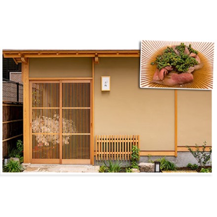 千屋牛A5ランク ステーキ スライスセット サイコロステーキ300ｇ & モモ肩バラスライス 300g