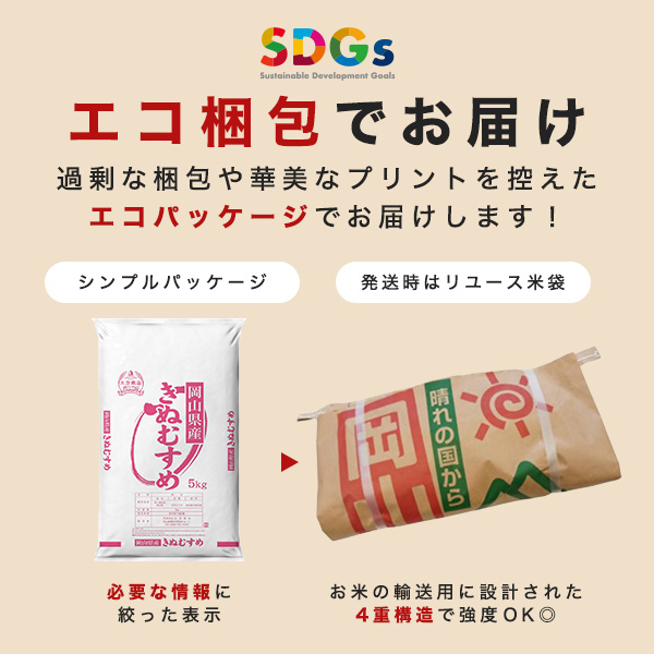 岡山県産 きぬむすめ 白米 10kg 令和7年産