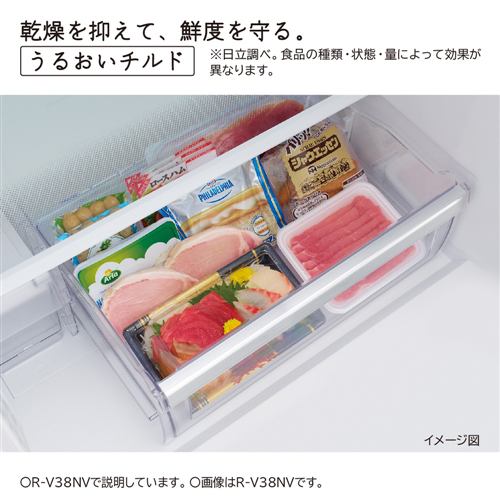 永久不滅ポイント交換の Storee Saison ストーリー セゾン 日立 冷蔵庫 315l 右開き 3ドア R V32nv N シャンパン 他色あり 家電