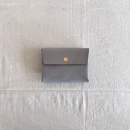 シンメトリーな三つ折り財布 スミクロ