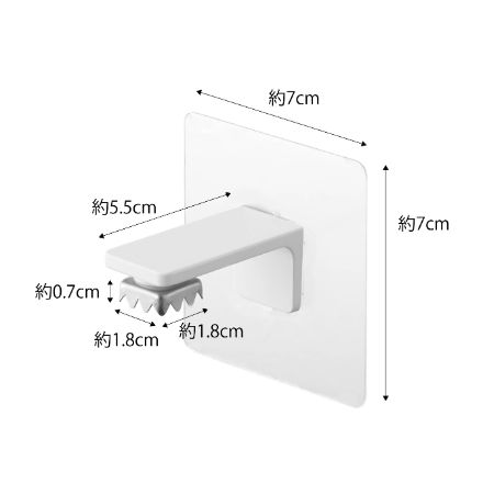 tower フィルムフック マグネット石鹸ホルダー タワー ホワイト
