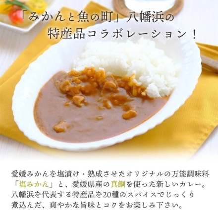 塩みかんの鯛カレー 200g×4箱 ギフトボックス入り