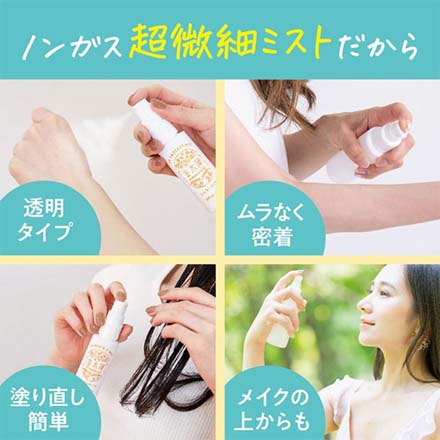 日焼け止め UVミスト SPF32 PA+++ ゆるりとUVミスト ジャスミン GPP