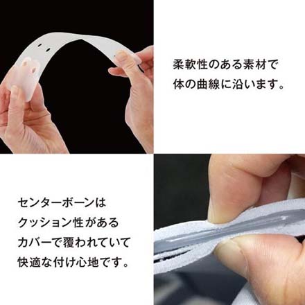 コルセット お医者さんのプレミアムワイドコルセット S-M