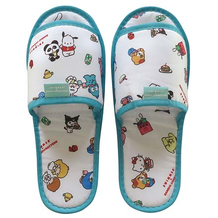 携帯スリッパ SWIMMERxSANRIO ホワイト