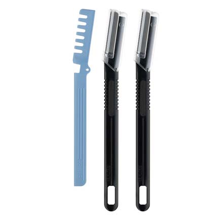 カミソリ すきカミソリ フェザー 全身 マルチヘアトリマー