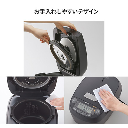 タイガー 圧力IHジャー 1升炊き オフブラック JPV-X180KO