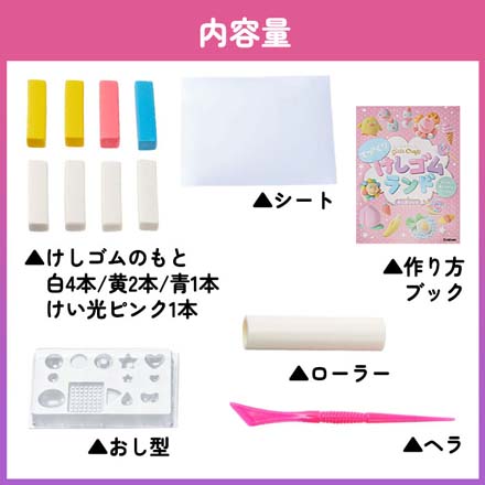 消しゴム GCてづくりけしゴムランド FDC