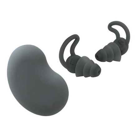 集中耳栓EXシリコンケース付 ブラック FDC