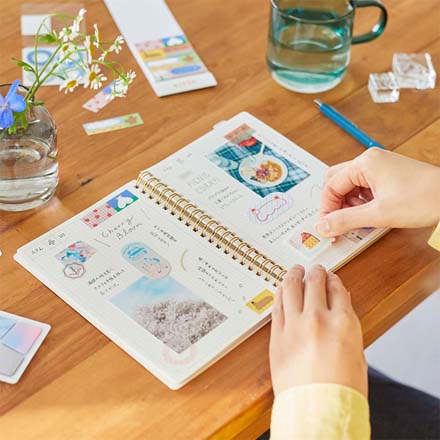 ノート 手帳 HITOTOKINOTE パスポートサイズ ナイモノネダリ FDC