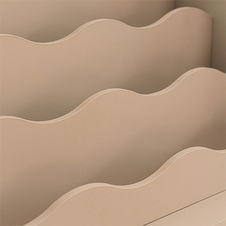 ブックシェルフ 本棚 絵本棚 COU-201 BE