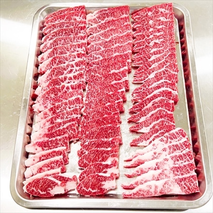 神戸牛 A5等級メス牛 上カルビ400g 希少部位ササミ KobeBeef Flank 焼肉用