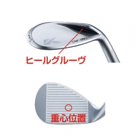 キャスコ ゴルフ DW-120G ドルフィン ウェッジ Dolphin DP-201 カーボンシャフト 44度