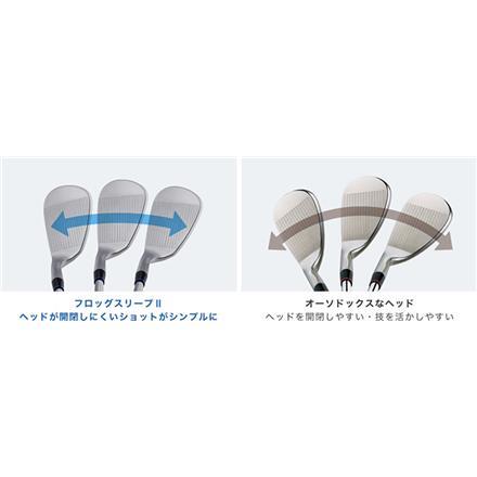 レディースオノフ ゴルフ フロッグスリープ2 ウェッジ FROGS LEAP-ll オリジナル標準 カーボンシャフト 64度
