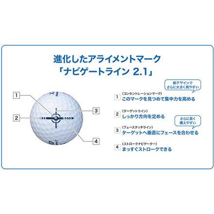 ダンロップ ゼクシオ リバウンド ドライブ II ゴルフボール プレミアムホワイト