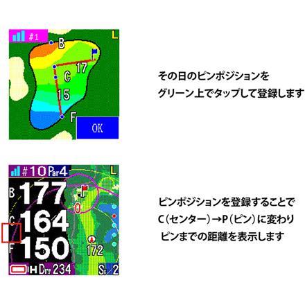 ショットナビ AIR EX 腕時計型 GPSナビ クロコダイル調ベルト Shot Navi エア ゴルフ用距離測定器 距離計 ウォッチ クロコダイル調ブラック