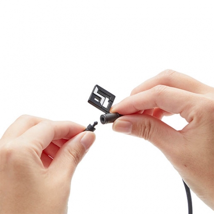 コラントッテ SPORTS PRO マグチタン 磁気 ネックレス ブラックチタン×レッド M