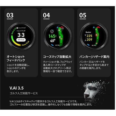 ボイスキャディ T11PRO 腕時計型 GPSナビ VOICE CADDIE ゴルフ用距離計 距離測定器 距離計測器 ブラック