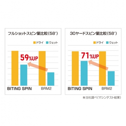 レフティー/左用ブリヂストン BITING SPIN ウェッジ 2本組 NSプロ 950GH neo スチールシャフト 52度+58度