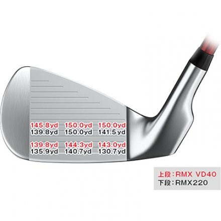 ヤマハ RMX VD40 リミックス アイアン単品(#5,AW,SW) NSプロ 950GH neo スチールシャフト #SW/R