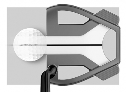 テーラーメイド スパイダー ツアーX スモールスラント トゥルーパス ガンメタル パター 33インチ