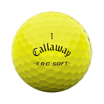 3ダース販売キャロウェイ E・R・C SOFT ゴルフボール ホワイト