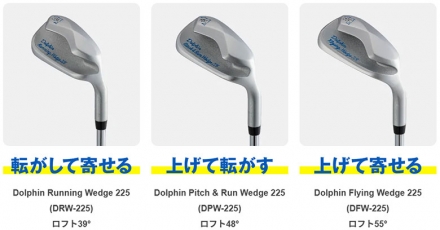 キャスコ ドルフィン ランニング ウェッジ DW-225 ドルフィンオリジナル スチールシャフト 39度/DRW-225