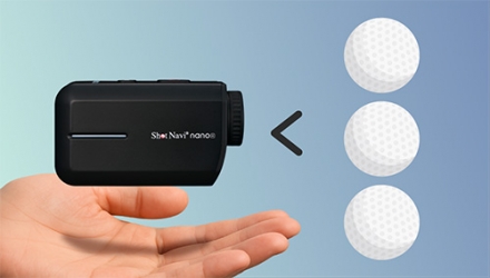 ショットナビ nano+ レーザー距離計 ブラック