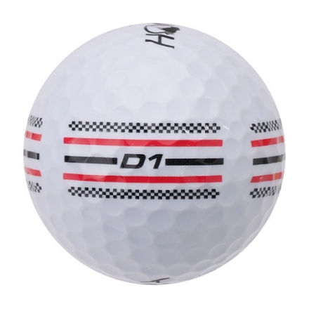 ホンマ D1 360 ゴルフボール BT12601 1ダース/12球 ホワイト×ブルー
