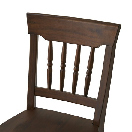 ダイニングチェア 2脚セット 幅46 奥行54 高さ86 アカシア天然木 完成品 椅子 いす