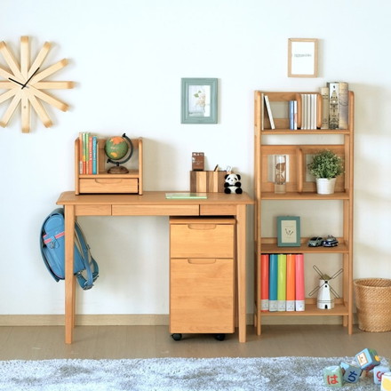 一生紀 ラック 書棚 幅50 ブックシェルフ 完成品 本棚 オープンラック 教科書 収納棚 学習デスクサイドラック