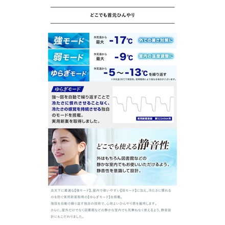 ネッククーラー ネッククーラーLite 冷却プレート ペルチェ 暑さ対策 熱中症対策 サンコー 首掛け扇風機 軽量 静音 アウトドア ゴルフ 釣り 屋外作業 現場 通勤 父の日 ギフト TKNC26SBK