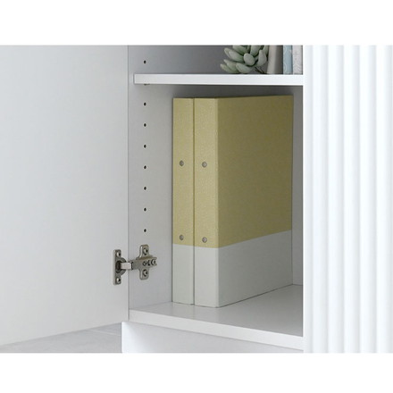 アランキャビネット ALN77-72C WH ホワイト キャビネット 幅72cm サイドボード チェスト