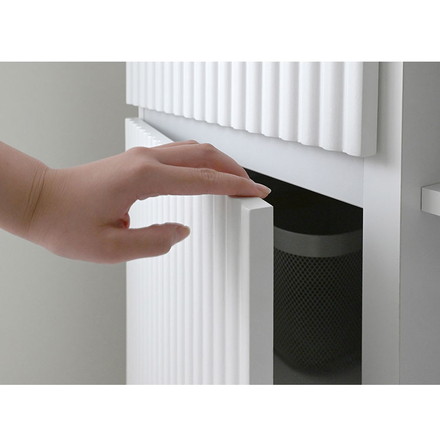 アランキャビネットALN90-90C WH ホワイト キャビネット 幅89cm サイドボード チェスト サイドチェスト