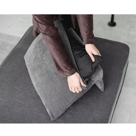 アイランドソファ 2P 2人掛け ローソファ 背もたれ クッション ゆったり アイランドソファー ソファ 北欧 モダン