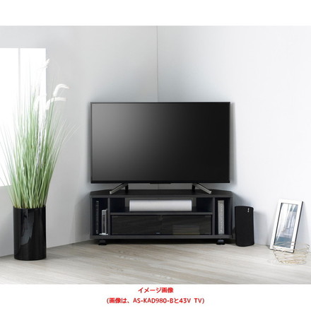 テレビ台 ブラック系 幅59cm 黒 テレビラック TVボード テレビラック 木目調 シンプル