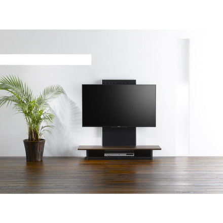 壁よせ テレビ台 幅120cm ダークブラウン 茶色 テレビボード AVボード テレビラック ヴィンテージ