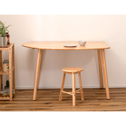 スツール 木製 天然木 北欧 円形 リビング ダイニング 丸形 リモートワーク 在宅ワーク 椅子 いす イス