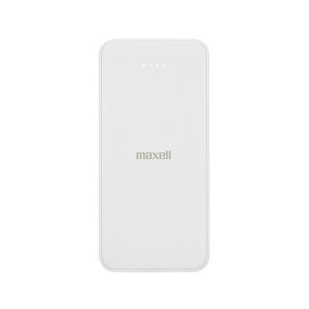 maxell マクセル PD対応半固体モバイルバッテリー 20W 10000mAh 大容量 長寿命 半固体電池 モバイル充電器 USB タイプC PSE適合 安全 発火防止 機内持ち込み可 MPC-CSSB10000PD ブラック ホワイト ブラック