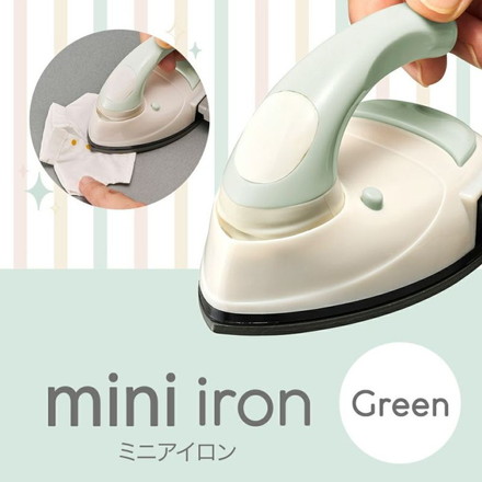 ミニアイロン 手のひらサイズ DMA-04 Pieria ピエリア 小型アイロン コンパクト ドウシシャ DOSHISHA ピンク