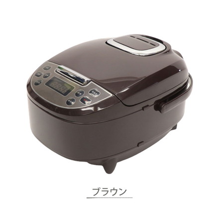 マイコン炊飯ジャー 5合炊き ブラック ブラウン ホワイト 早炊き 無洗米 白米 玄米 おかゆ ふっくら ほかほか ご飯 料理 キッチン 家電 簡単 インテリア ブラック