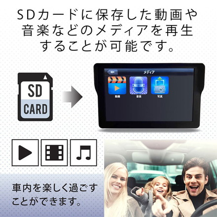 ポータブルナビ カーナビ 7インチ 2025年リリース最新地図搭載 OT-DN711 OVER TIME