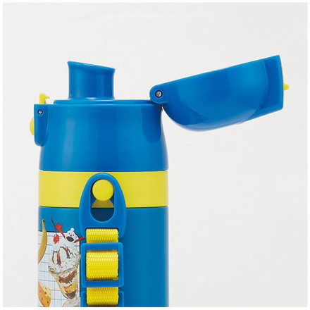 パペットスンスン 新柄 水筒 キッズ 直飲み 470ml 保冷 ステンレスボトル 紐付き 真空二層 SDC4 スケーター Skater PUPPET SUNSUN