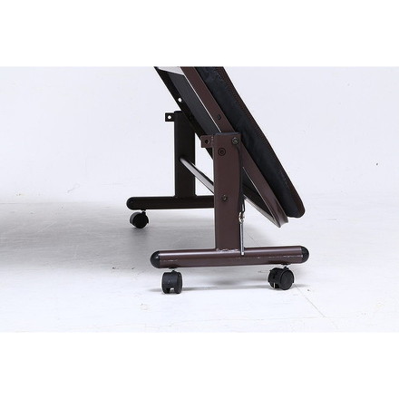 ワンタッチベッド フリーロック42段 高床タイプ W975×D2070×H500mm 385mm スチール