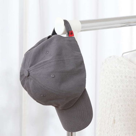 パイプシングルハンガー 3644-A0-WH 14201 ハンガーラック キャスター付き サイドフック 大容量 コンパクト コートハンガー オープンラック 衣類収納