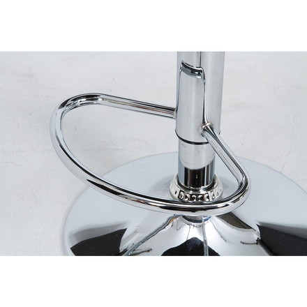 カウンターチェア シェル W480×D500×H840~1050mm 590~800mm 合成皮革 鋼