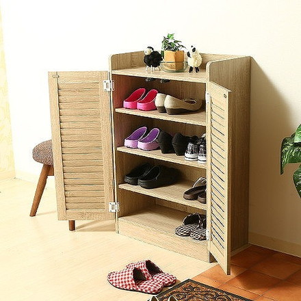 ルーバーシューズボックス(オープントップ) W600×D335×H900mm