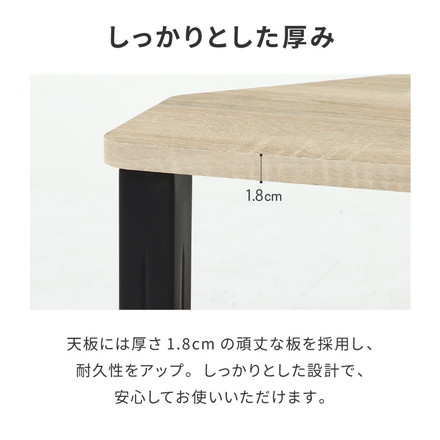 工具不要 コーナーテレビ台 コーナー用 幅100cm オープンラック 木目調 収納家具 テレビボード リビングボード オークホワイト