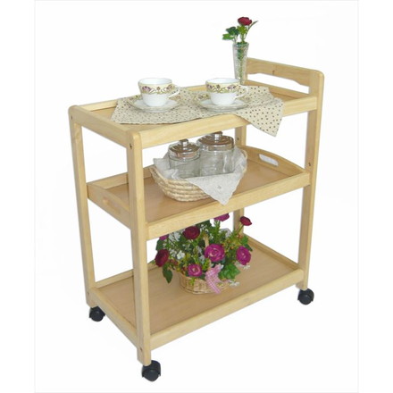 キャスター付きキッチンワゴントレー 3段 キッチンワゴン キッチン収納 トレー キッチン キャスター付き